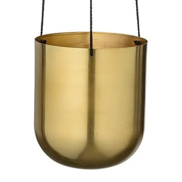Maceta colgante Bloomingville metal Ø13.5 cm - latón - Bloomingville