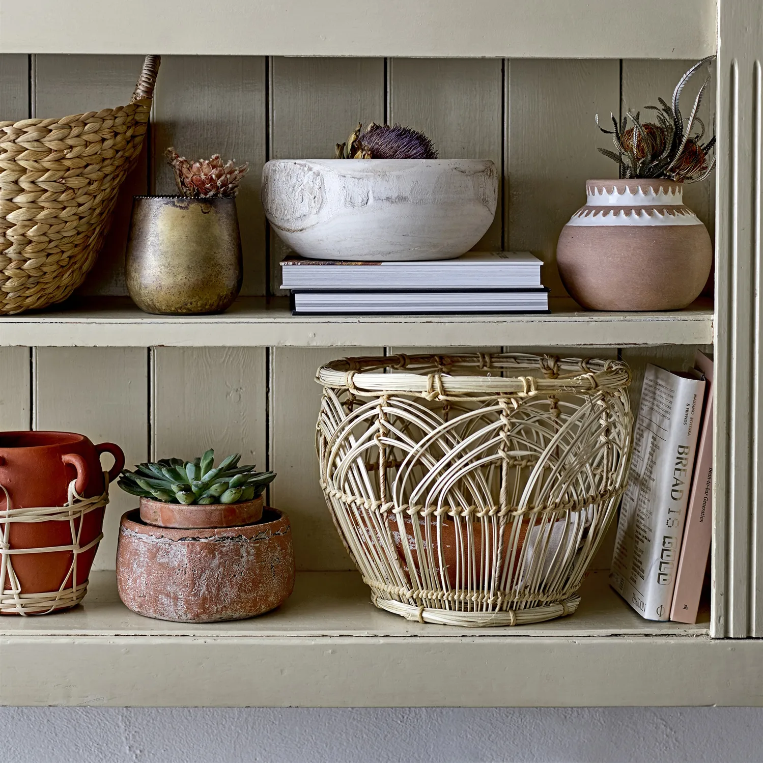 Maceta con asa Bloomingville Ø 23 cm, terracota Bloomingville