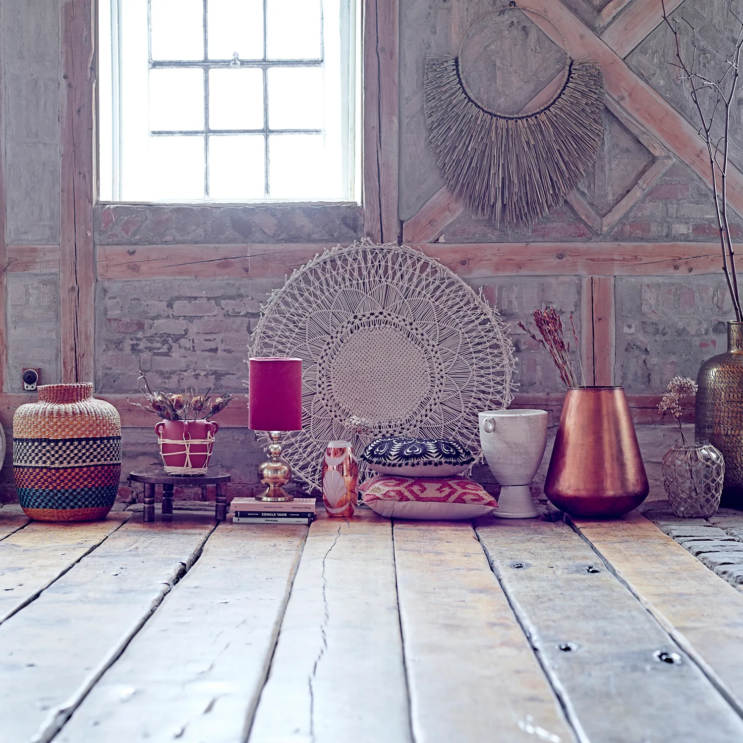 Maceta con asa Bloomingville Ø 23 cm, terracota Bloomingville