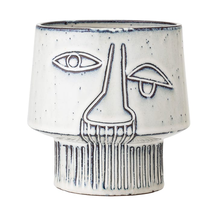 Maceta con pie Bloomingville - gris - Bloomingville