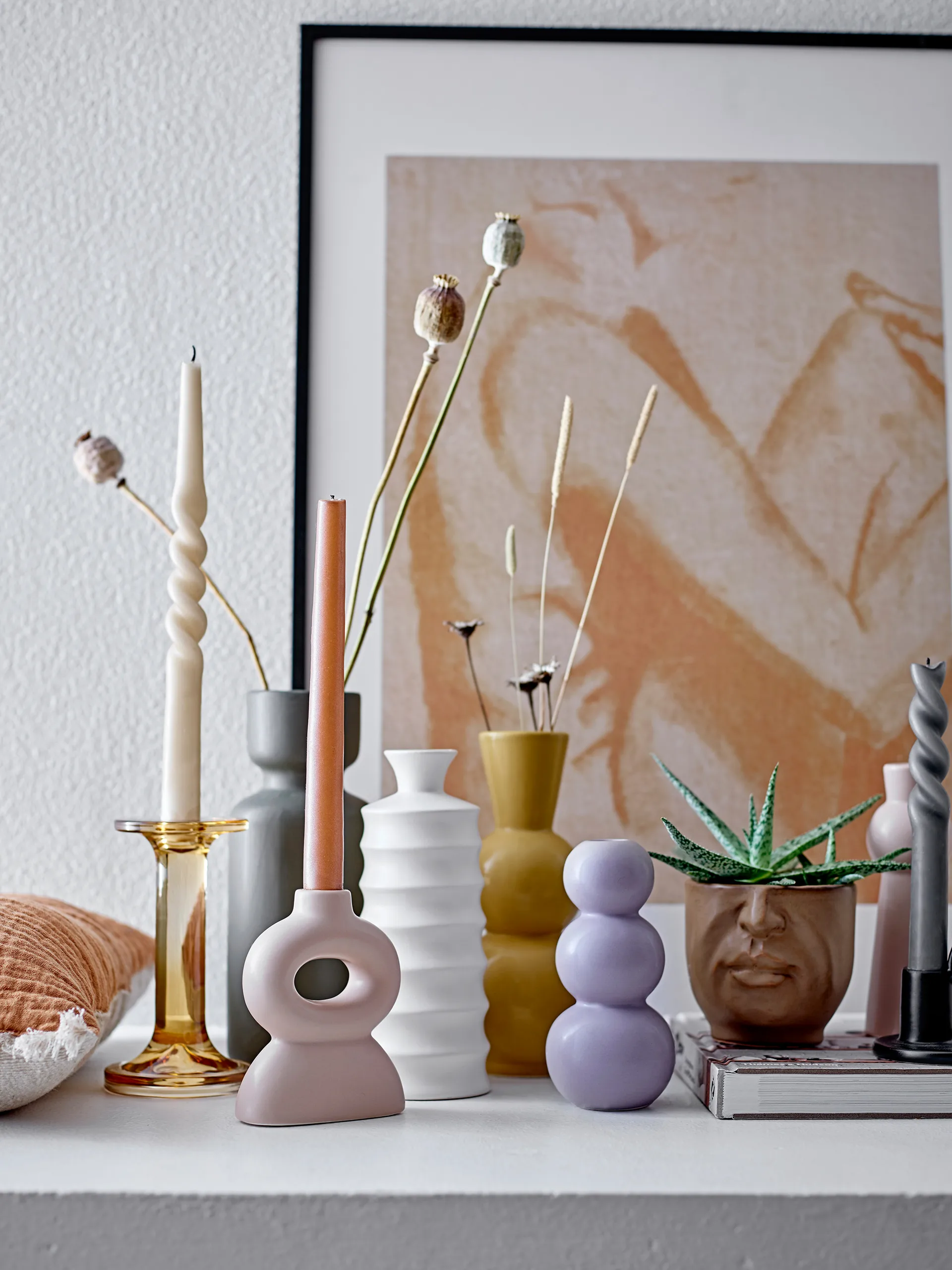 Maceta Hiling Ø10,5 cm, marrón Bloomingville