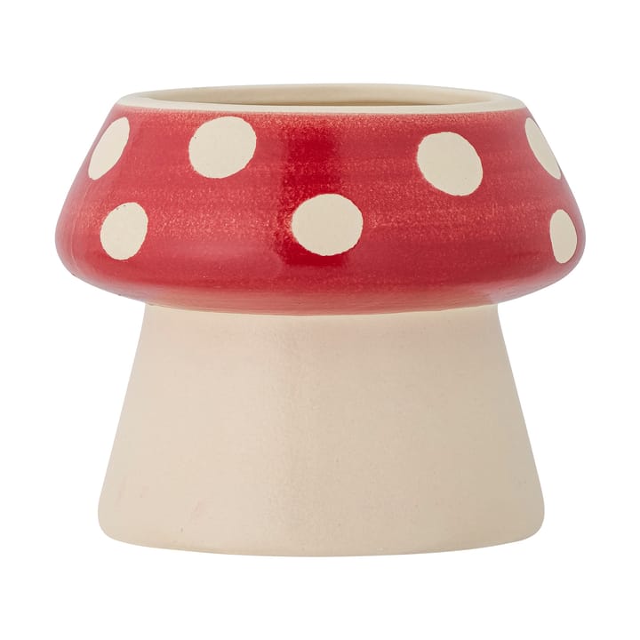 Maceta Sophine Ø12x10,5 cm, Red mushroom Bloomingville