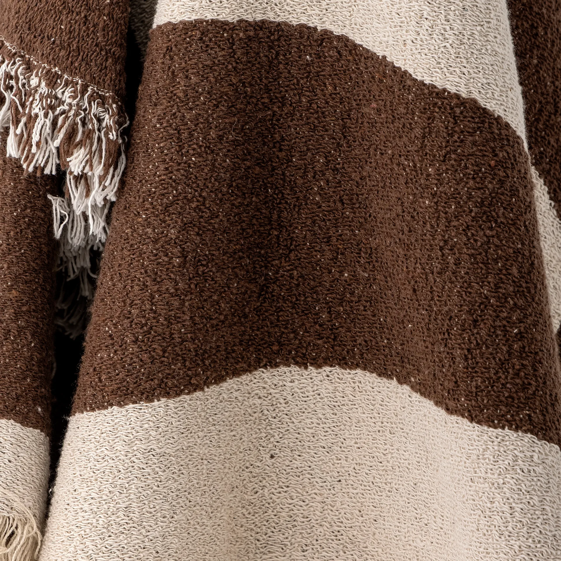 Manta Bilston 130x160 cm, Brown Bloomingville