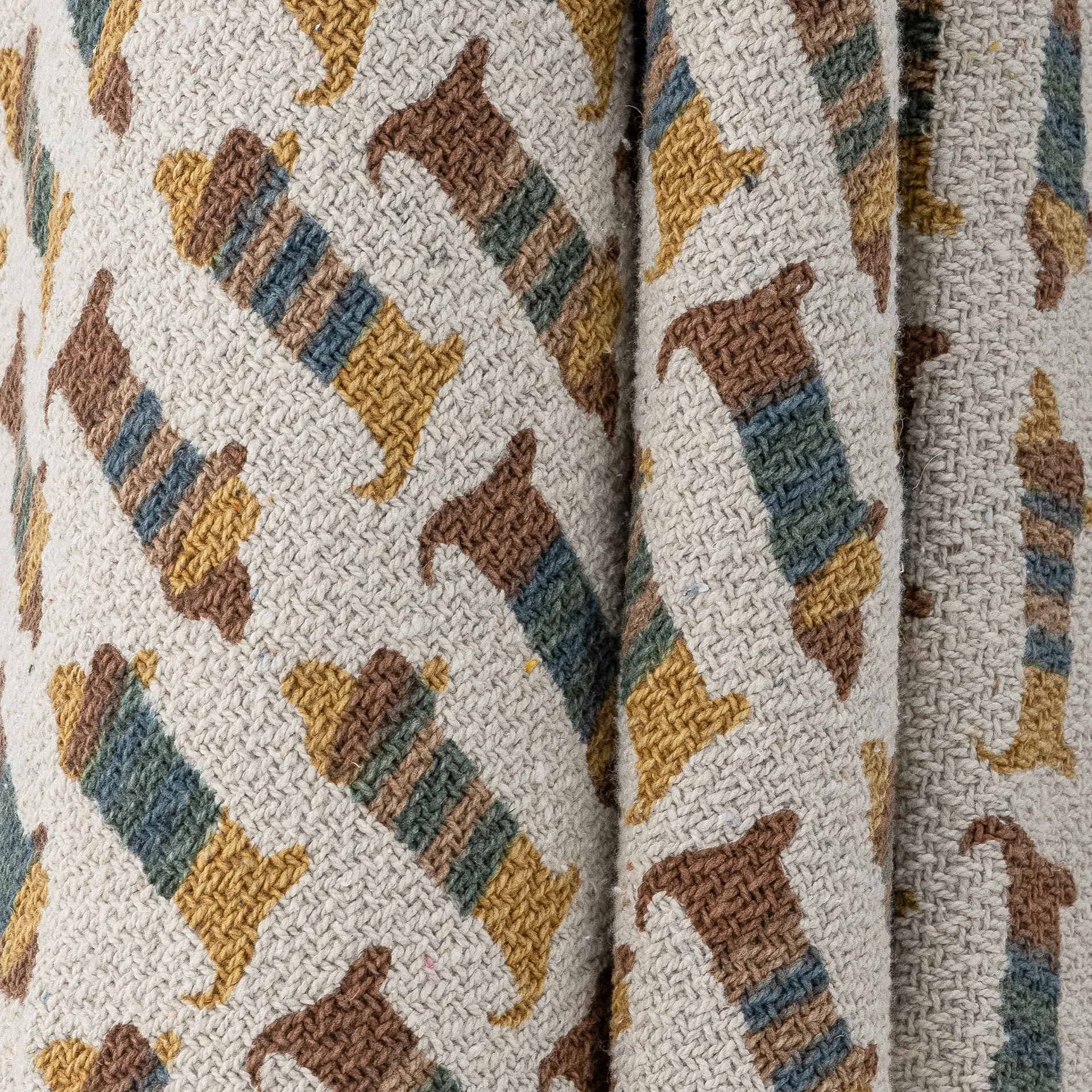 Manta Charlie 130x160 cm, marrón Bloomingville