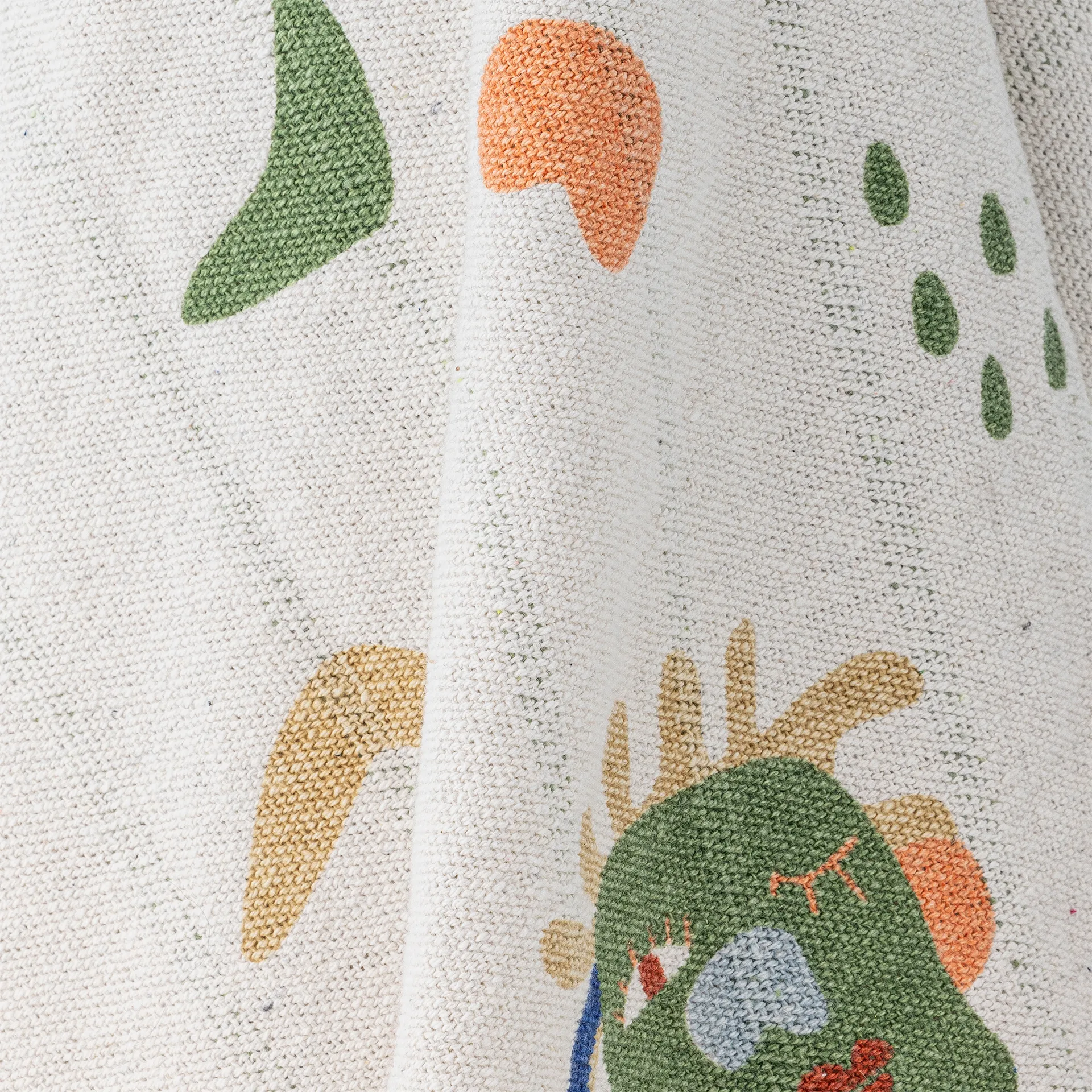 Manta de algodón Sylvie 160x130 cm, Natural Bloomingville