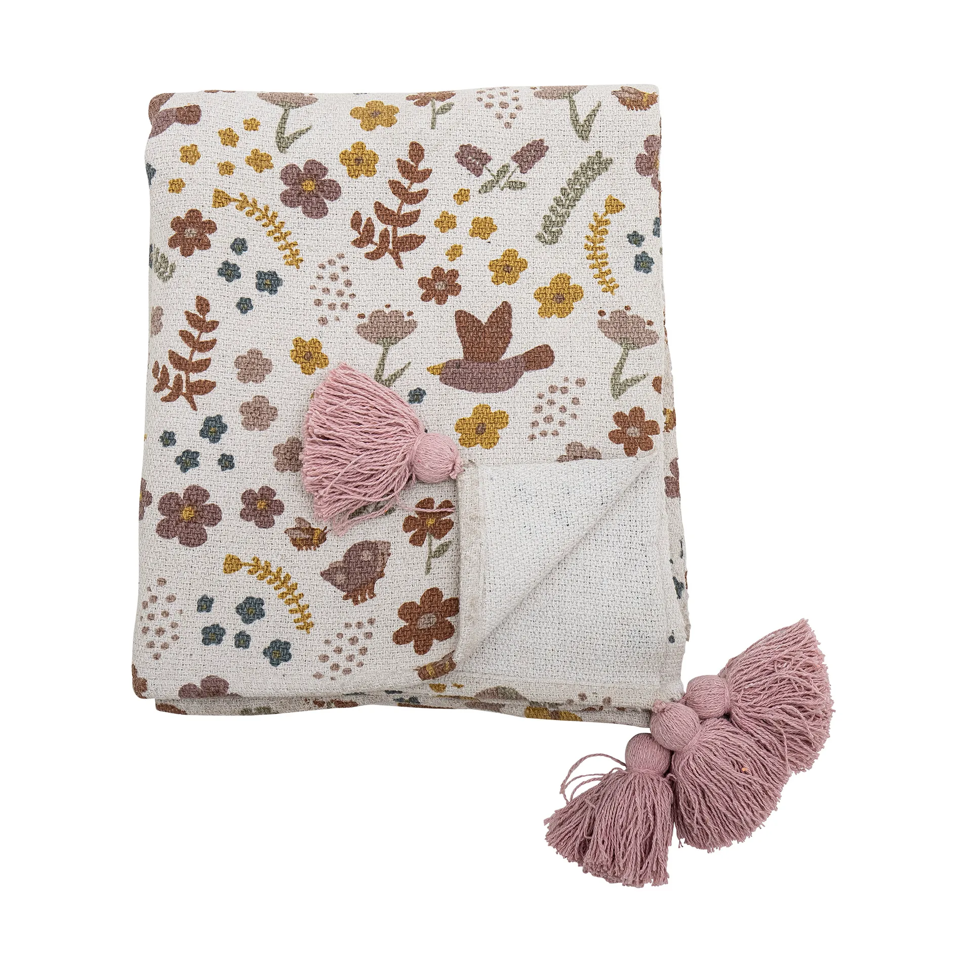 Manta Kristine 130x160 cm, Nature Bloomingville