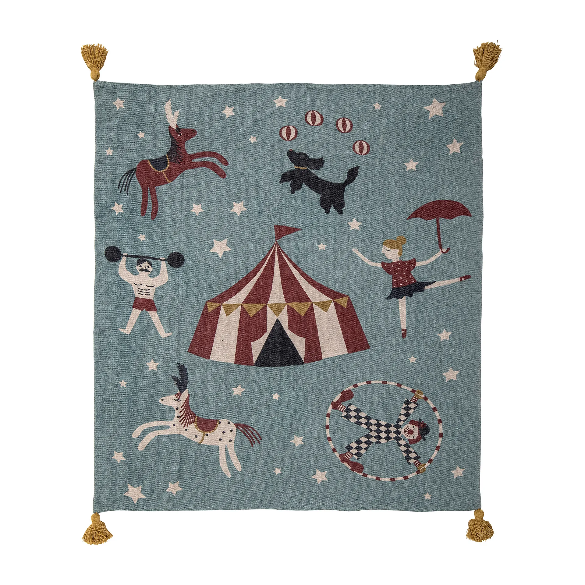 Manta Prana 130x160 cm, circo Bloomingville