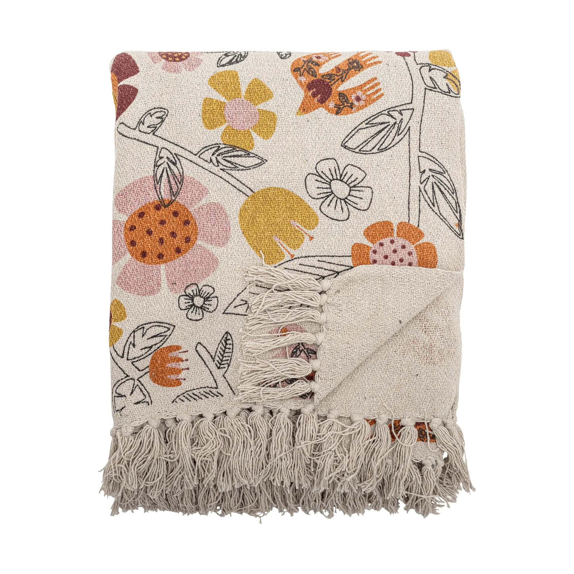 Manta Vivielle, Multi, 160x130 cm Bloomingville