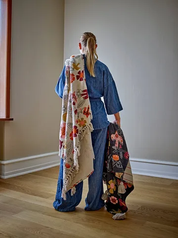 Manta Vivielle - Multi, 160x130 cm - Bloomingville