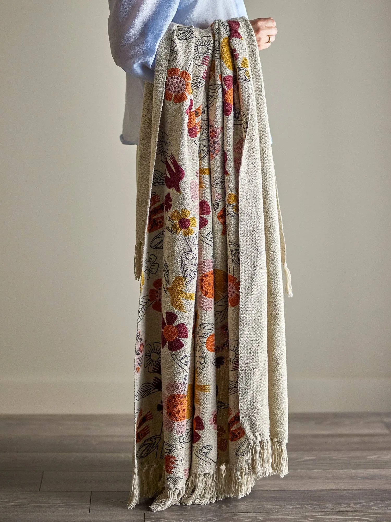 Manta Vivielle, Multi, 160x130 cm Bloomingville