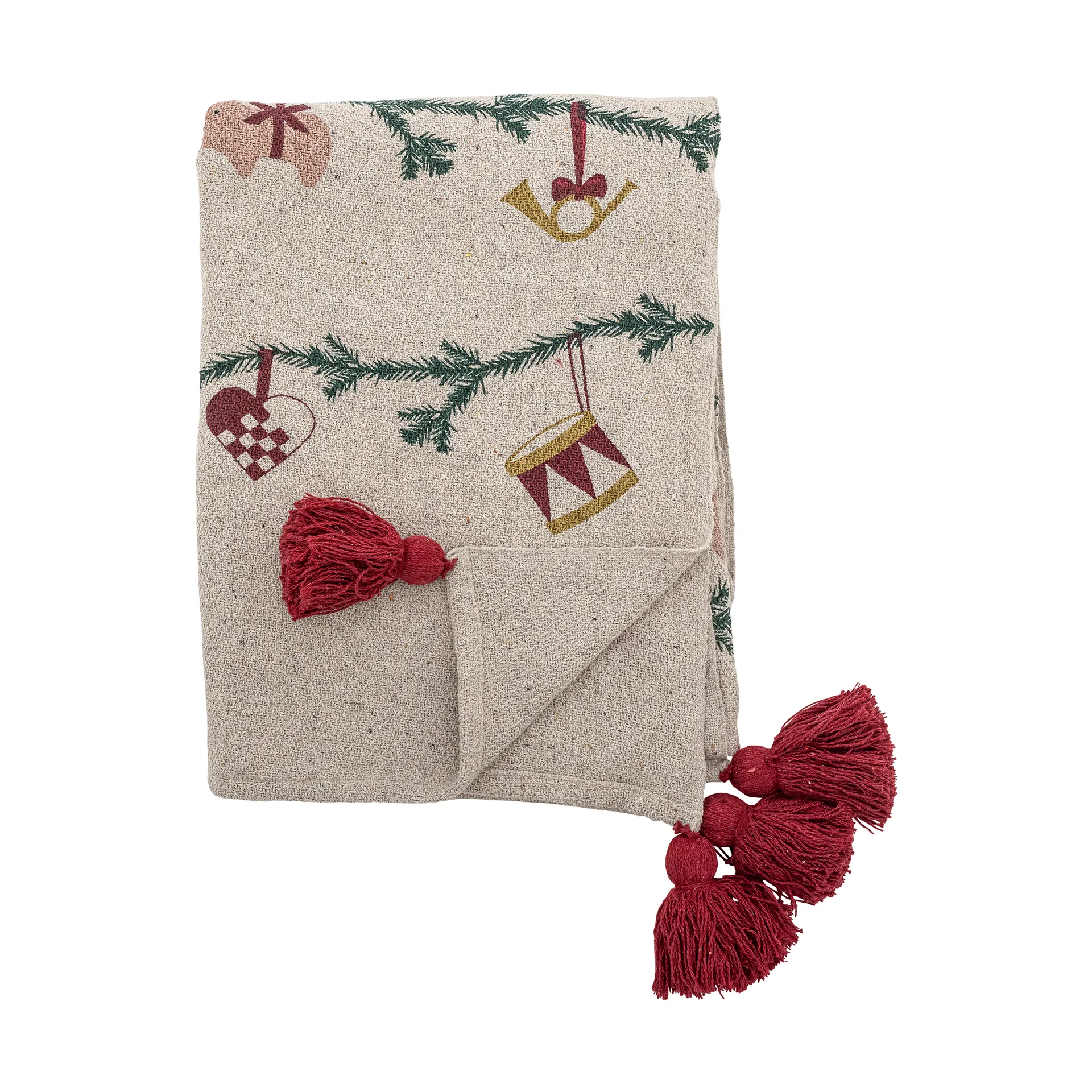 Manta Yule 130x160 cm, Nature Bloomingville