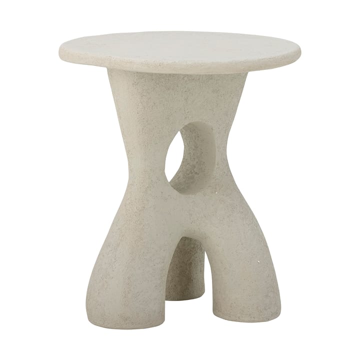 Mesa auxiliar Amiee Ø37x43,5 cm, White Bloomingville