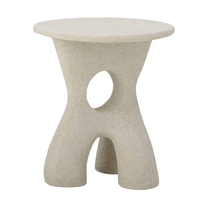 Mesa auxiliar Amiee Ø37x43,5 cm, White Bloomingville