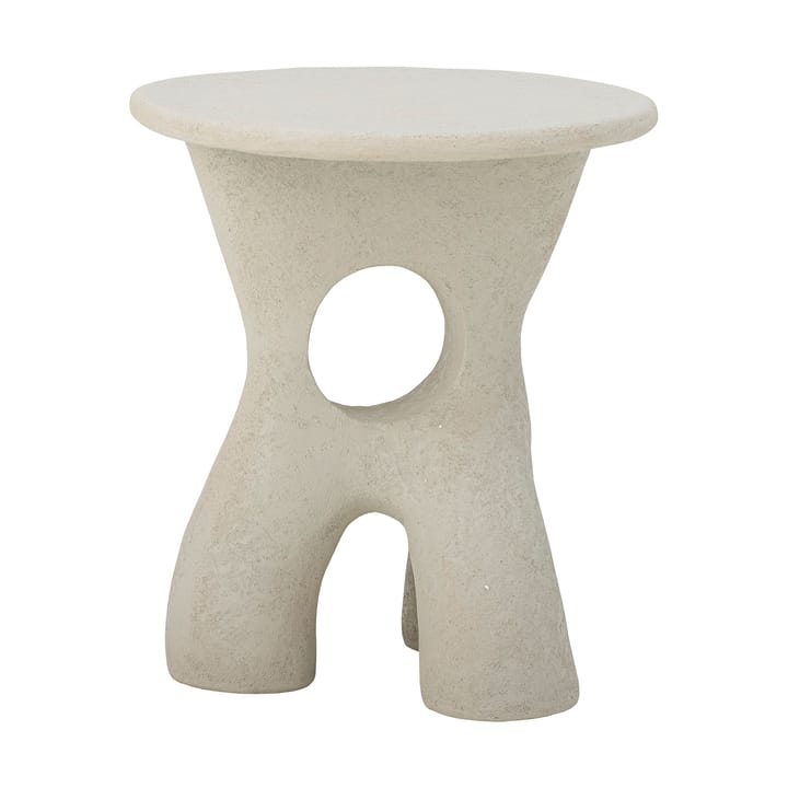 Mesa auxiliar Amiee Ø37x43,5 cm, White Bloomingville