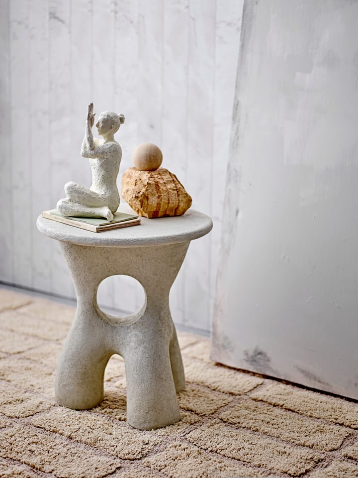 Mesa auxiliar Amiee Ø37x43,5 cm, White Bloomingville