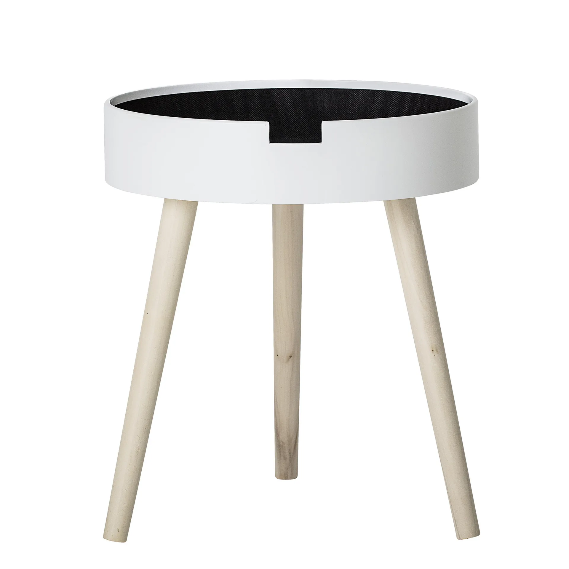 Mesa auxiliar Bloomingville, blanco-natural Bloomingville