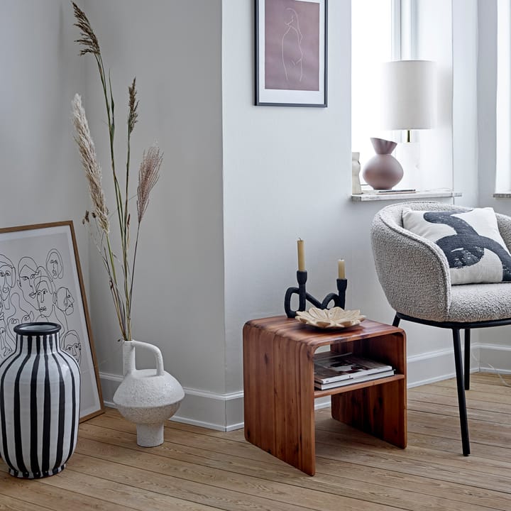 Mesa auxiliar de acacia Hassel, Marrón Bloomingville