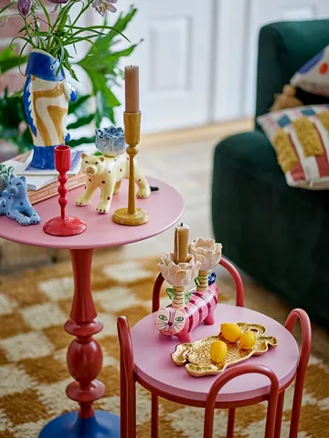 Mesa auxiliar Whimsica Ø30,5 cm - Rojo - Bloomingville