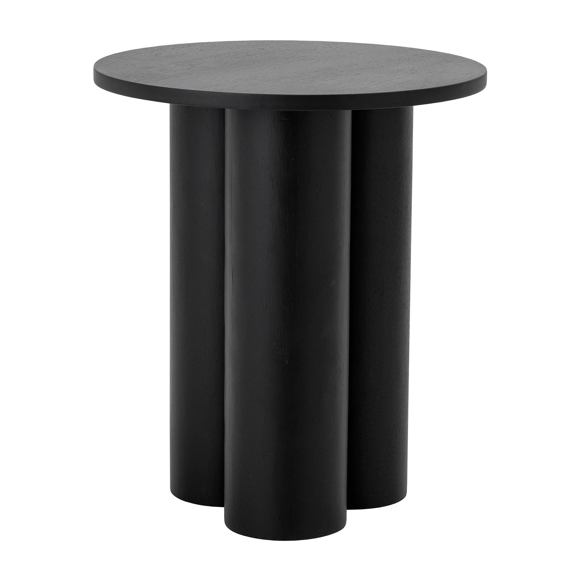 Mesa de centro Aio Ø45x50 cm, negro Bloomingville