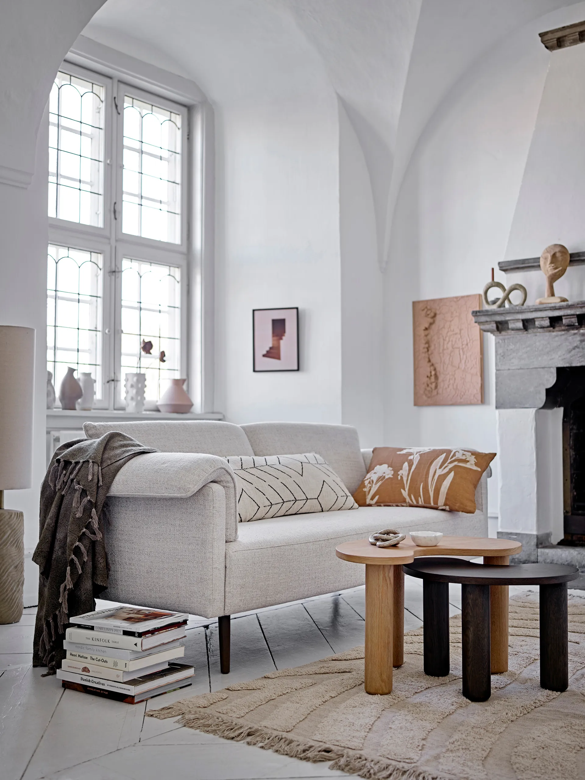 Mesa de centro Luppa 65x44x40 cm, Natur Bloomingville