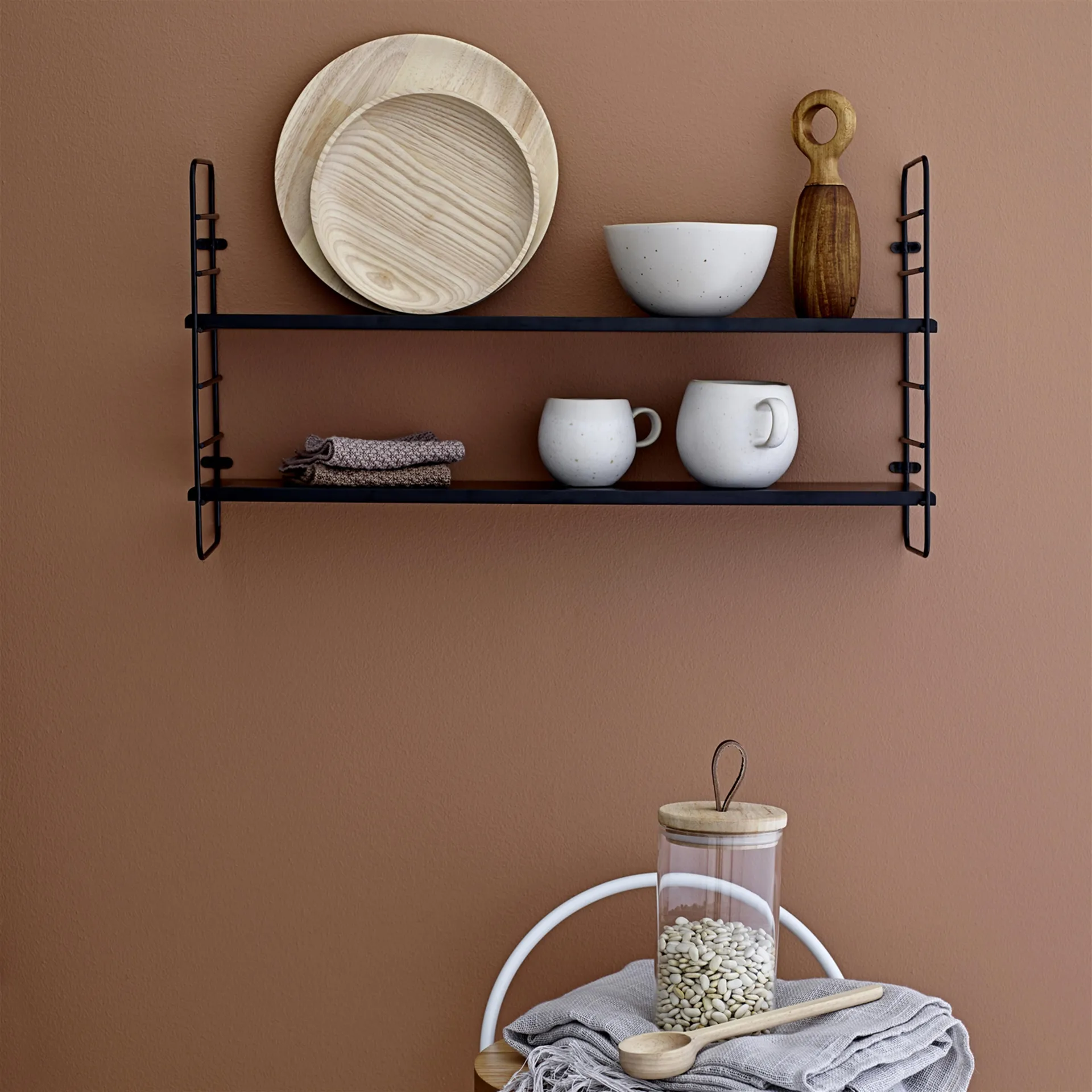 Molinillo de sal y pimienta Bloomingville madera, 21 cm Bloomingville