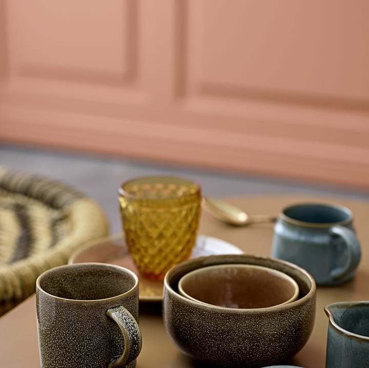 Mug con asa Pixie, verde Bloomingville