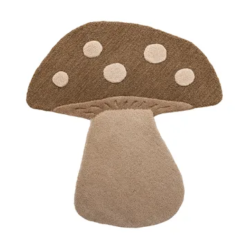 Mushroom alfombra - Marrón, lana - Bloomingville