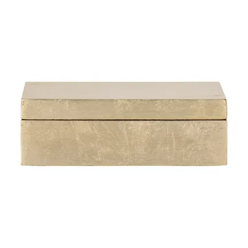Nenon cuenco con tapa - Dorado, 15,5x11 cm - Bloomingville