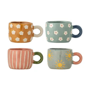 Nini taza - Multicolor, 4 piezas - Bloomingville