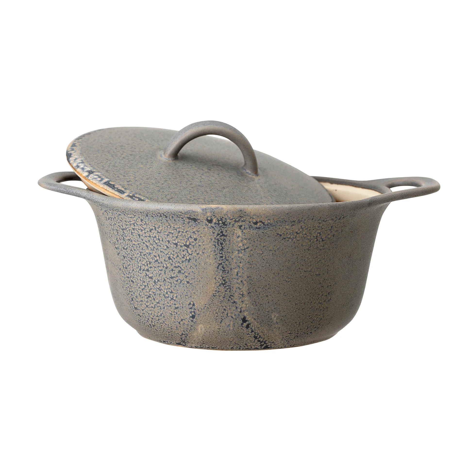 Olla para servir Kendra gres, gris Bloomingville