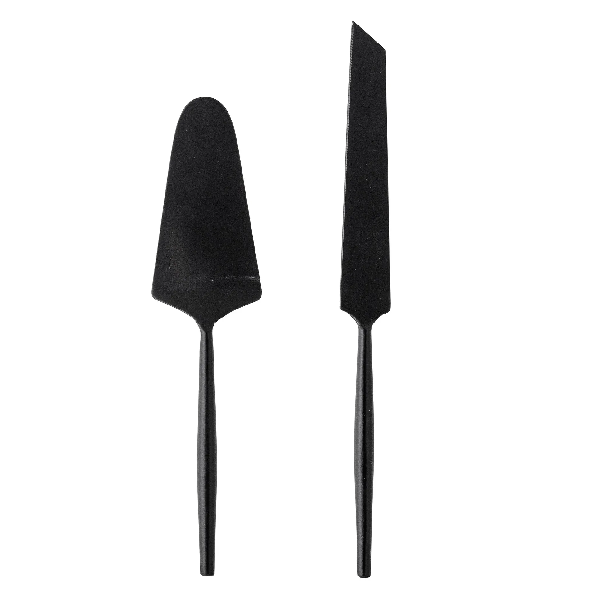 Pala para tarta y cuchillo de tarta Bloomingville, negro Bloomingville
