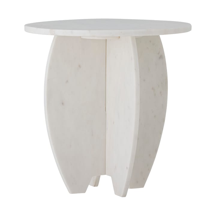 Pedestal Sendai Ø30,5x31 cm - White marble - Bloomingville