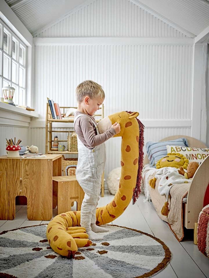 Peluche Ibber 184 cm - Orange giraffe - Bloomingville