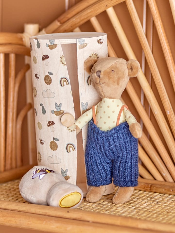Peluche Willes 2 piezas, Brown teddy Bloomingville
