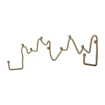 Perchero Blu - latón - Bloomingville