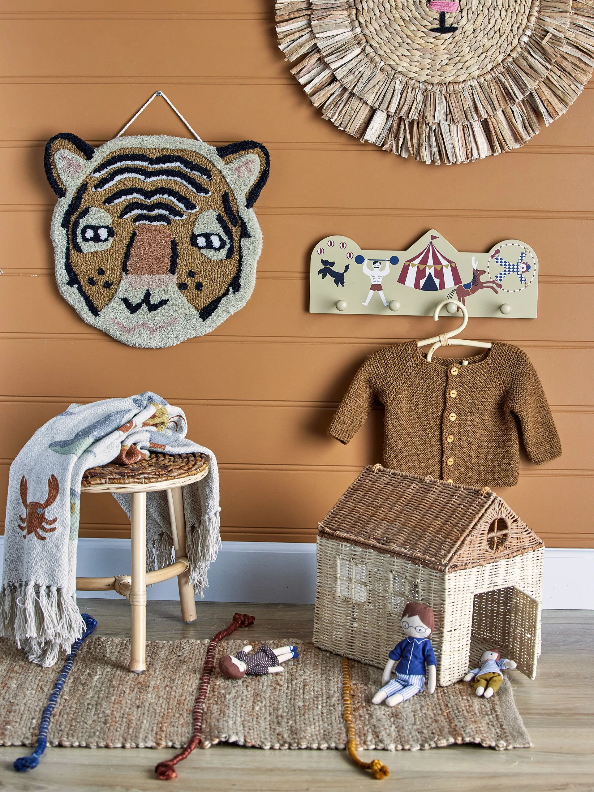 Perchero Miou, circo Bloomingville