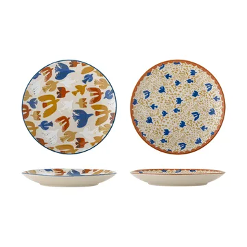 Plato Anniversary - Multi, Ø20 cm, 2 piezas - Bloomingville