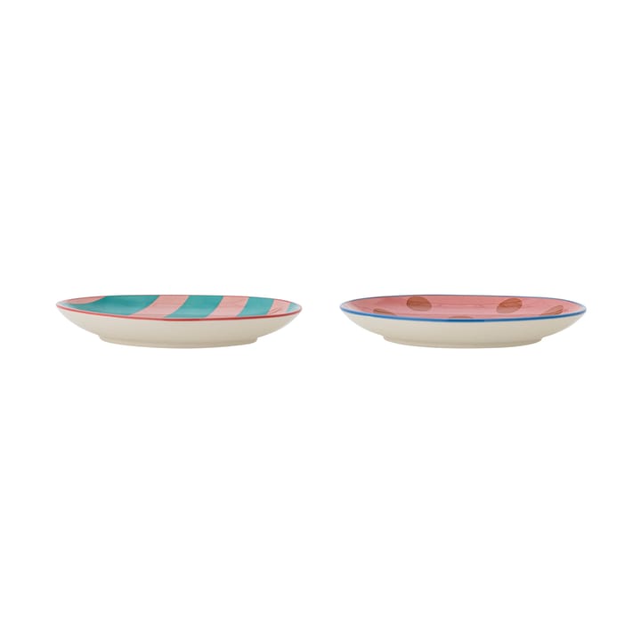 Plato Caramella Ø16 c, 2 piezas, Rosa Bloomingville