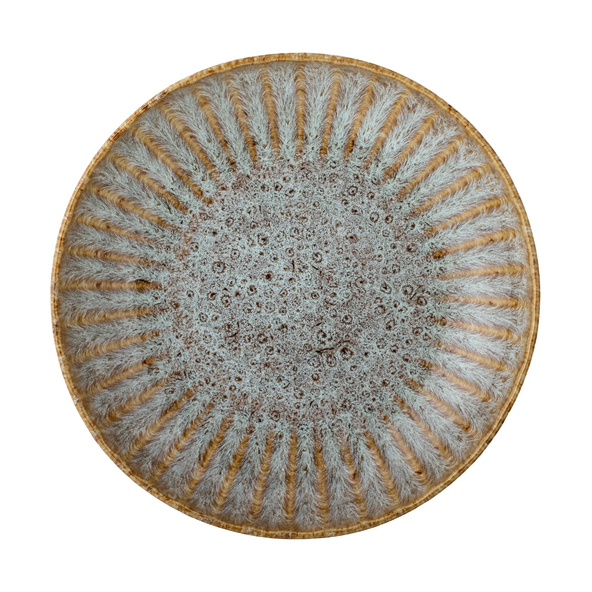 Plato de pasta Fleur Ø22 cm, Natural Bloomingville