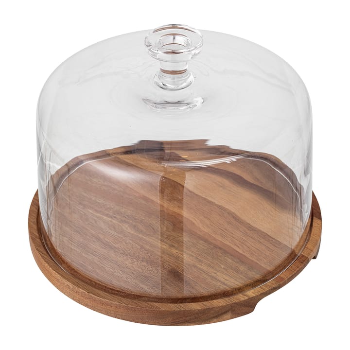 Plato de tarta con tapa Nici Ø29,5 cm, Natural Bloomingville