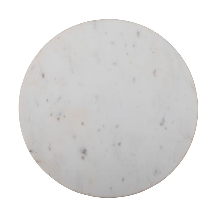 Plato de tarta Fenya Ø30x9 cm, White marble Bloomingville