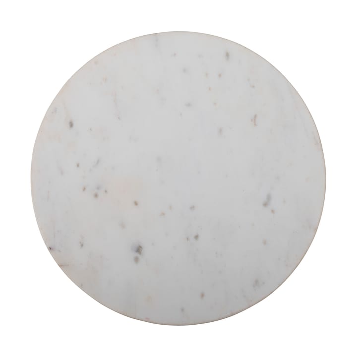 Plato de tarta Fenya Ø30x9 cm - White marble - Bloomingville