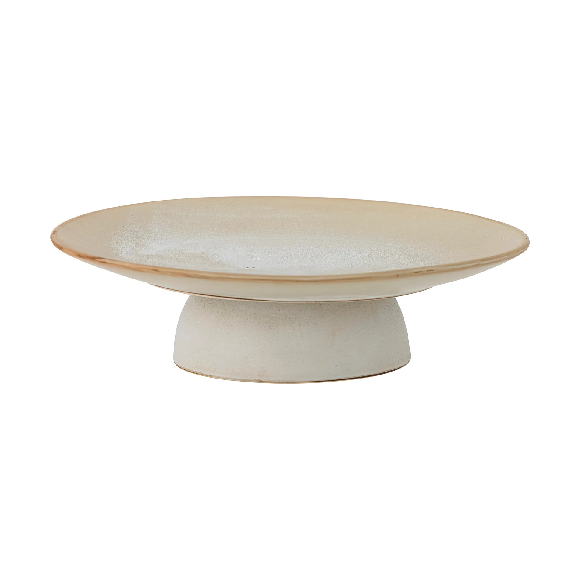 Plato de tarta Marquez Ø31x8,5 cm, Nature Bloomingville