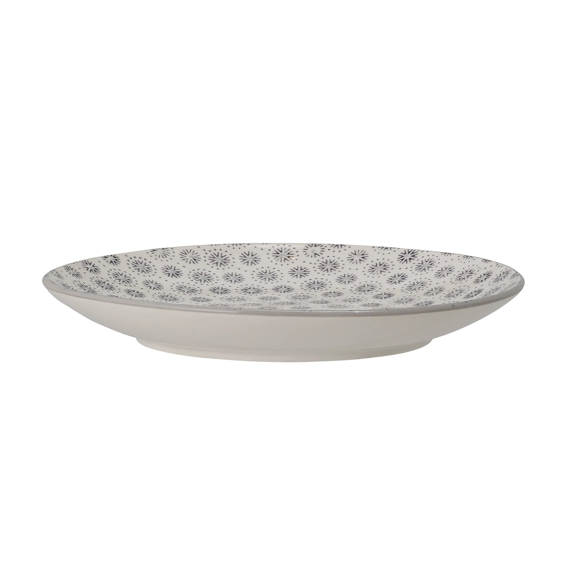 Plato Elsa 20,5 cm, gris Bloomingville