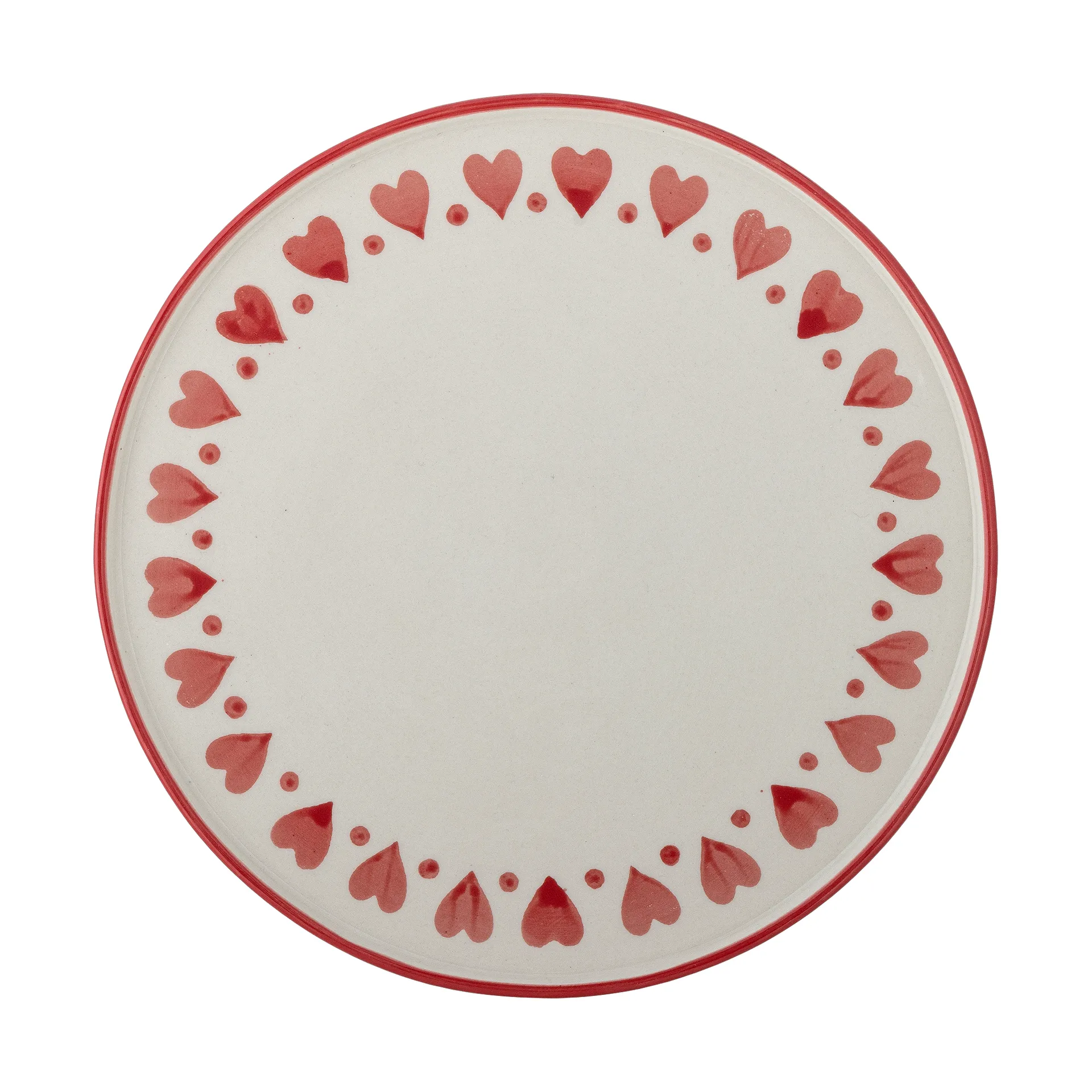 Plato para tarta Jolly Ø20 cm, Rojo Bloomingville