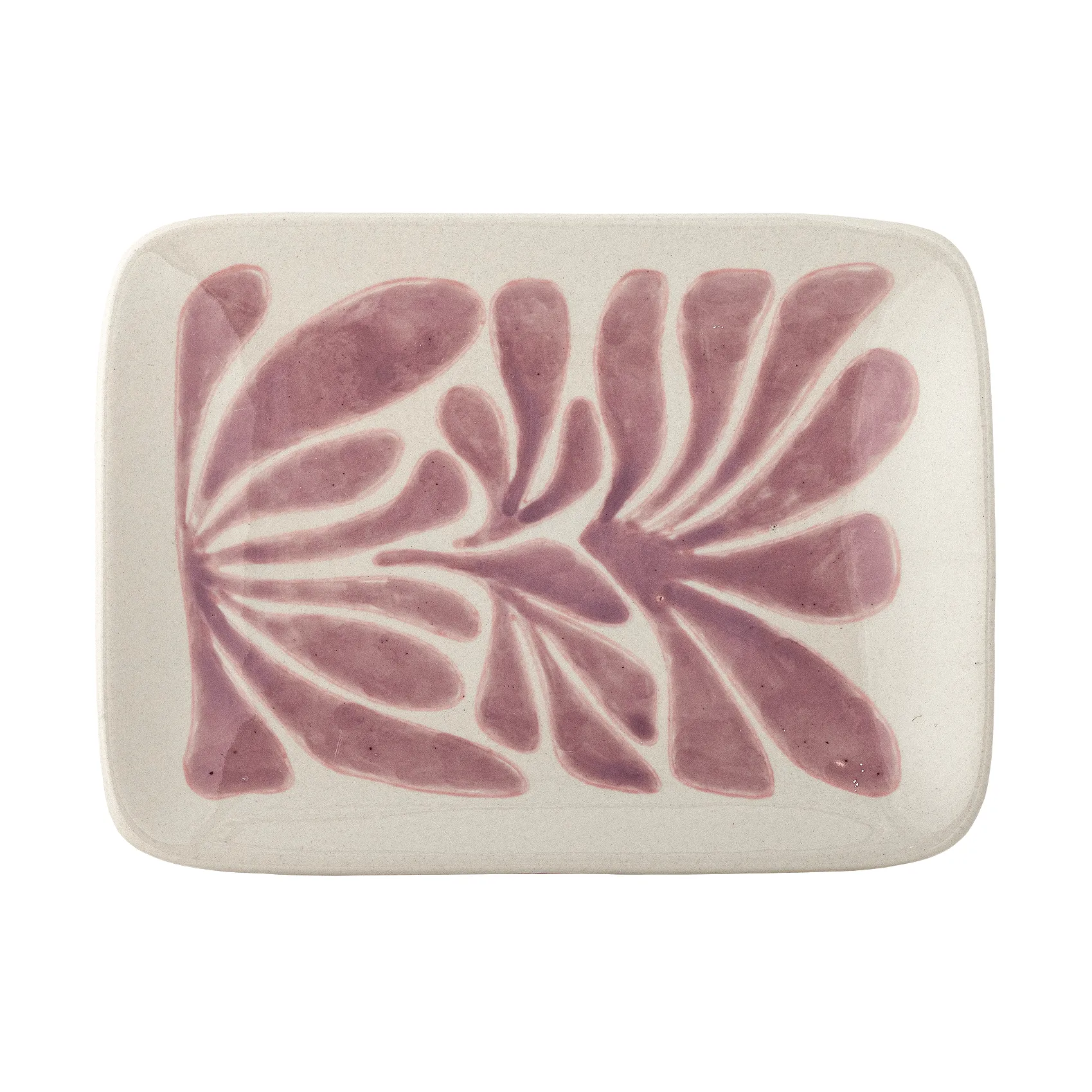 Plato pequeño Fauni, Lila, 15x11,5 cm Bloomingville
