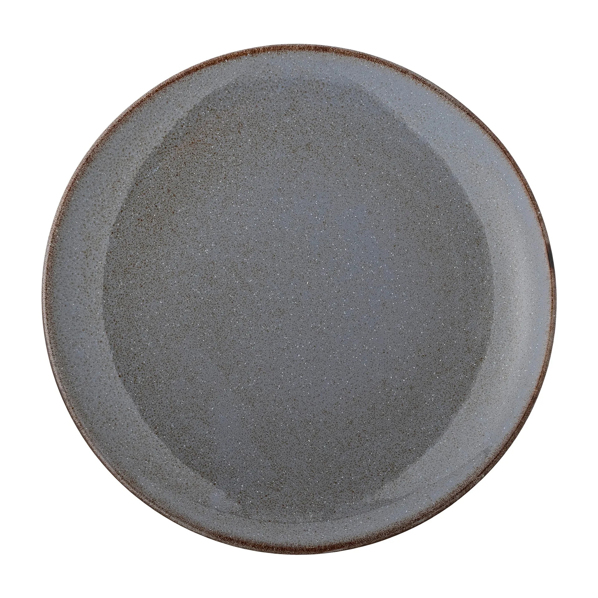 Plato Sandrine Ø 22 cm, gris Bloomingville