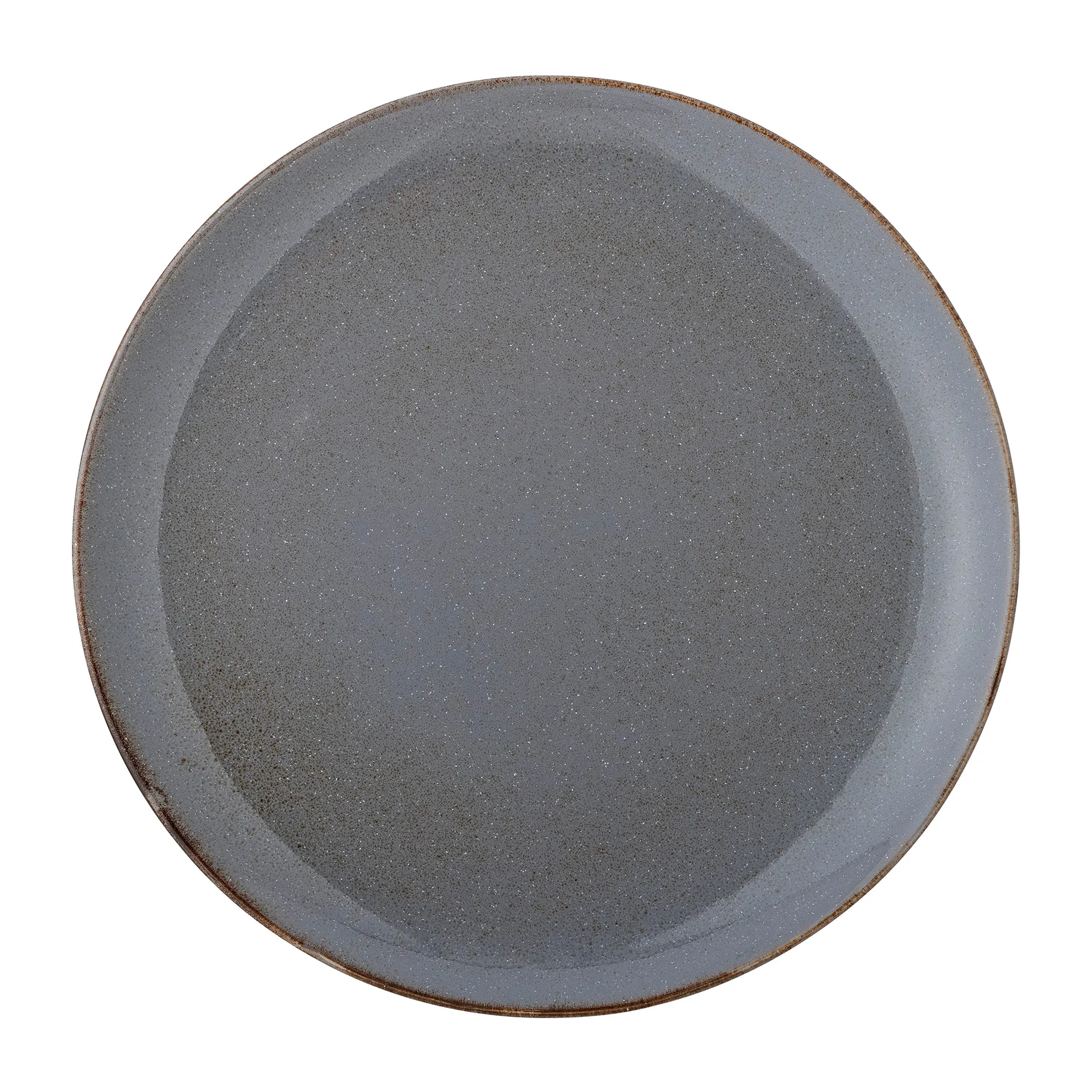 Plato Sandrine Ø 28,5 cm, gris Bloomingville