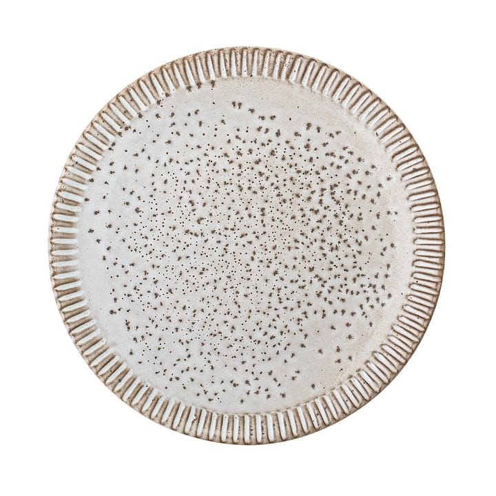 Plato Thea gres gris - 20 cm - Bloomingville