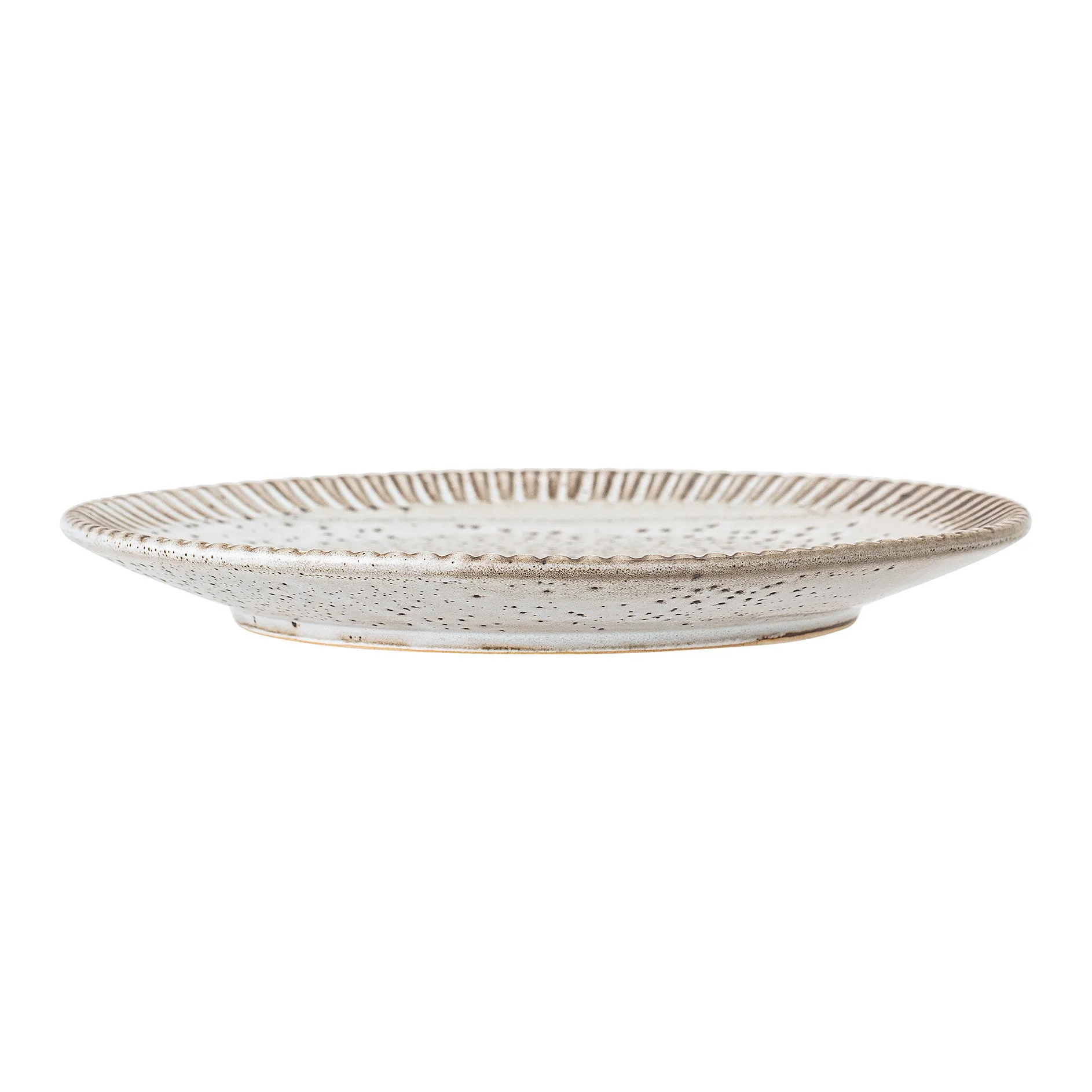 Plato Thea gres gris, 20 cm Bloomingville
